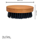 Dural Pear wood beard brush with wild boar bristles Grooming Tools Pasteur Pharmacy 