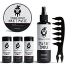 Sea Salt Spray Hair Spray Tribal Chimp Beach-Hair Kit 