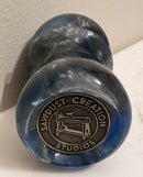 Sawdust creation studios "Deep blue sea" handle Shaving Brush KD’s den 