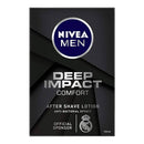 Nivea Men Shaving, Deep Impact Comfort After Shave Lotion Aftershave Splash Dista 100 ml 