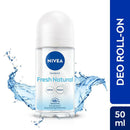 Nivea Fresh Natural Roll On 48 H Smooth & Beautiful Underarms For Women Deodorant Dista 