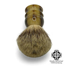 Plaza Faux Ivory Safety Razor & 18mm Silvertip Badger Brush - by Edwin Jagger (Pre-Owned) Safety Razor MM Consigns (JR2) 