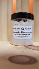 All-Natural Lavender and Lemongrass Body Butter Beard & Body Butter Bumble Holler Farm 