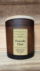 Fireside Chat Handmade Soy Candle | Handcrafted Wax Melts Candle Bumble Holler Farm 7 oz 
