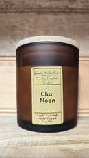 Chai Noon Handmade Soy Candle | Handcrafted Wax Melts Candle Bumble Holler Farm 7 oz 