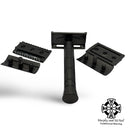 Supply Single Edge Razor (Matte Black) with 3 Settings and Stand (Pre-owned) Safety Razor Murphy & McNeil Pre-Owned Shaving 