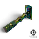 Multi Color Razor with WC8 84 Handle & Closed Comb - by West Coast Shaving (Pre-Owned) Safety Razor MM Consigns (SW) 