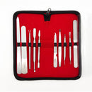 Dural Manicure/ Pedicure/Facial Complete Kit with Leather Case Stainless Steel (Grade A+) Grooming Tools Pasteur Pharmacy 