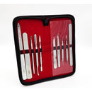 Dural Manicure/ Pedicure/Facial Complete Kit with Leather Case Stainless Steel (Grade A+) Grooming Tools Pasteur Pharmacy 