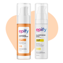 Epify Radiant Glow Face Care Set, Glutathione Shot &amp; Superfruit Papaya Gel, 2-Step Face Routine