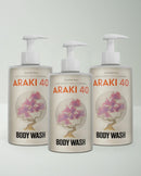 3-Pack Araki 40 Body Wash Body Wash Laurel Bath House 