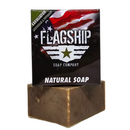 Exfoliator Natural Soap - Lemongrass and Peppermint - by Flagship Soap Company