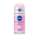 Nivea Deodorant Roll On Pearl & Beauty Radiance For Eventoned Smooth & Beautiful Underarms Deodorant Dista 50 ml 