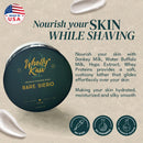 Unscented Tallow Shaving Soap – Premium, Natural, and Gentle for Sensitive Skin Shaving Soap WhollyKaw 