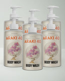 6-Pack Araki 40 Body Wash Body Wash Laurel Bath House 