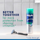Gillette Fusion Shaving Gel for Sensitive Skin 75ml - Smooth Comfort | Gillette