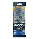 Arko Men Pro2 Disposable Razors - Dual Blade 10-Pack