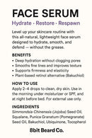 Face Serum | Bakuchiol + CoQ10 Powered Face Care 8bit Beard Co. 