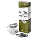 Astra Platinum Double Edge Safety Razor Blades ,100 Count Razor Blades BUYBARBER.COM 