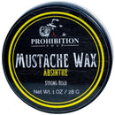 Absinthe Mustache Wax Beard & Mustache Wax Prohibition Soap 