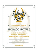Monaco Royale After Shave Splash Aftershave Splash WhollyKaw 