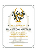 Man from Mayfair After Shave Splash Aftershave Splash WhollyKaw 
