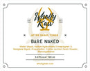 Bare Naked After Shave Toner Aftershave Splash WhollyKaw 