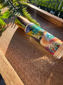 Kitty Karma Studio: Shores perfume roller lying on wooden board