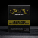 FAILED FIREWATCH CANDLE (EMBOSSED M240B) Candle Gunfighter Trading Co. 