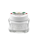 Proraso Pre-Shave Cream with Green Tea and Oat Extract - Soothes Sensitive Skin, Natural Ingredients, 3.38 fl oz
