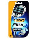 BIC Men's Razor - 3-Blade Shaving Kit with Aloe Vera Lubricating Strip for Sensitive Skin