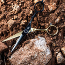 Gold Series Shaping Scissor Barber Scissors Badass Beard Care 