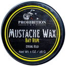 Bay Rum Mustache Wax Beard & Mustache Wax Prohibition Soap 