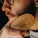 Beechwood and Boar Bristle Beard Brush Grooming Tools Brooklyn Grooming 