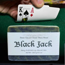 Natural Goat Milk Soap | Sexy Exfoliating Scrub For Men | Black Jack Bath Soap Fern Valley Soap 
