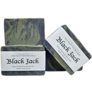 Natural Goat Milk Soap | Sexy Exfoliating Scrub For Men | Black Jack Bath Soap Fern Valley Soap 