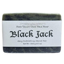 Natural Goat Milk Soap | Sexy Exfoliating Scrub For Men | Black Jack Bath Soap Fern Valley Soap 