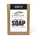 Black Tie Organic Bar Soap 5.4oz Bath Soap Cimarron Creek Essentials Full Bar 