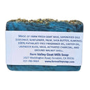Natural Goat Milk Soap | Charcoal Exfoliating Scrub | Blue Moon PM Cleanse Bath Soap Fern Valley Soap 