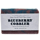 Natural Goat Milk Soap | Exfoliating Scrub | Blueberry Cobbler Bath Soap Fern Valley Soap 