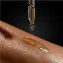 Black Obsidian Gemstone Body Oil — Protection & Grounding Shimmer Oil with Amber & Vanilla - by Circe Boutique