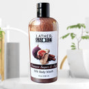 Brown Sugar and Fig Silk Body Wash Body Wash Lather and More! 