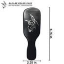 Boars Hair Beard Brush with Handle Beard Combs and Brushes Badass Beard Care 