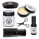 Men's Grooming Essentials Bundle – Beard Balm, Cream, Oil & Grooming Kit (Gluten-Free, Vegan) - by EpiLynx