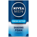 Nivea Men Fresh Active Shaving Foam Shaving Cream Dista 