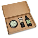 Balsamic Classic Shaving Gift Box: Brush + Aftershave Balm + Shaving Cream Grooming Gift Set Antica Barberia Mondial US 