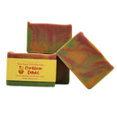 Natural Goat Milk Soap | Caribbean Delight Detoxifying Sea Kelp Scrub Bath Soap Fern Valley Soap 