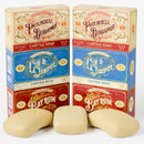 Castile Bar Soap - Variety Pack Bath Soap Carolina Castile Soap 6 Pack: 2 Bay Rum - 2 Patchouli Bergamot - 2 Gin & Juniper 