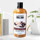 Cocoa Butter and Cashmere Silk Body Wash Body Wash Lather and More! 