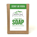 Coconut Lime Verbena Organic Bar Soap 5.4oz Bath & Body Cimarron Creek Essentials Full Bar 